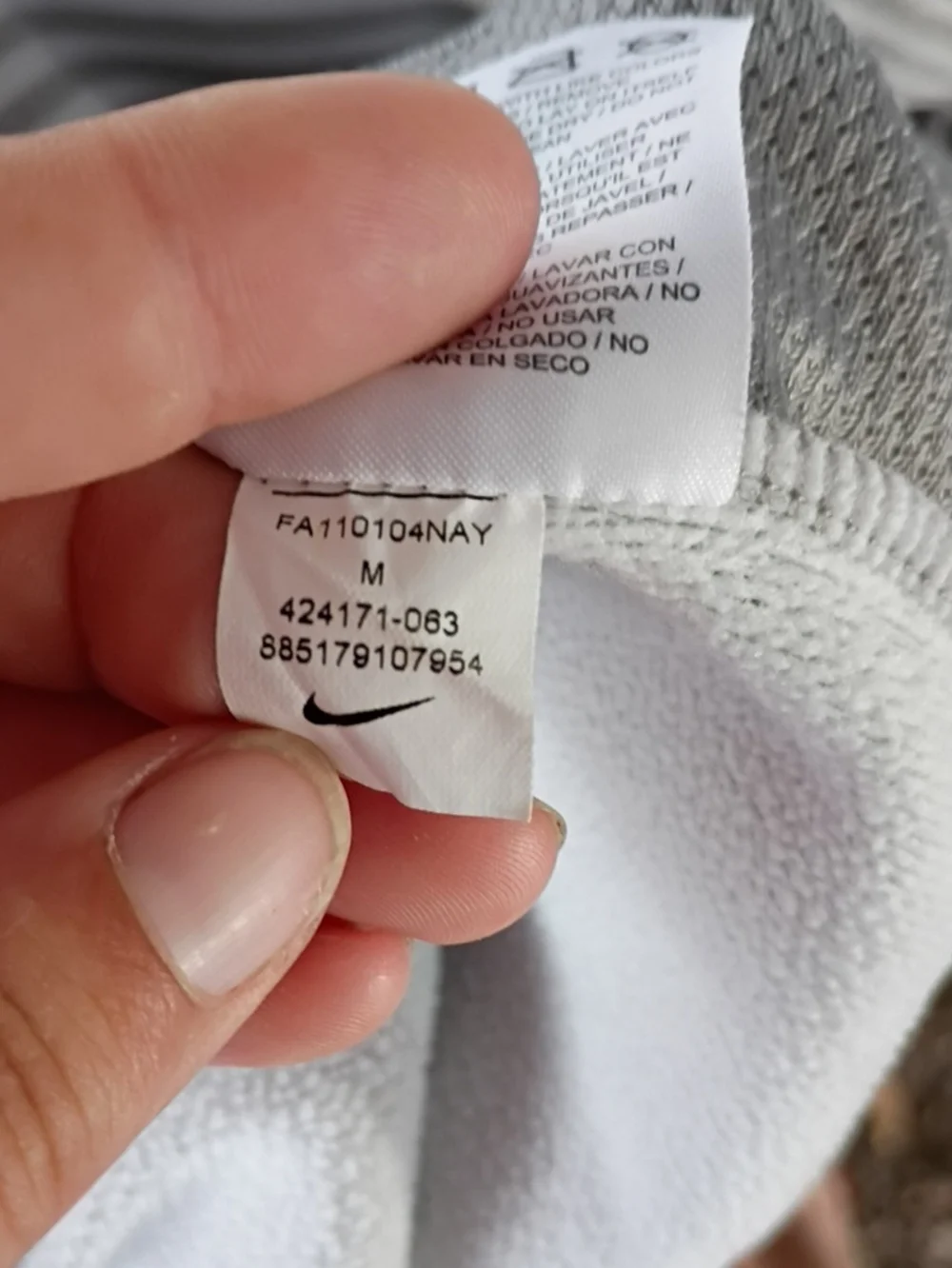 EUC Nike Gray Side Zip Sweatpants Mens Size Medium Athleisure Lounge Athletic